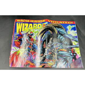 Wizard Comics Magazine 29 Spawn Cover tear out Todd McFarlane